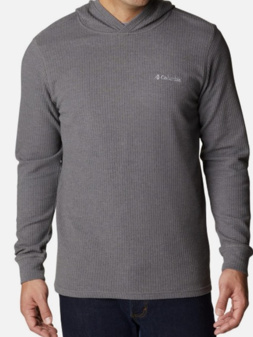 Columbia Men's Pine Peak Waffle Hoodie